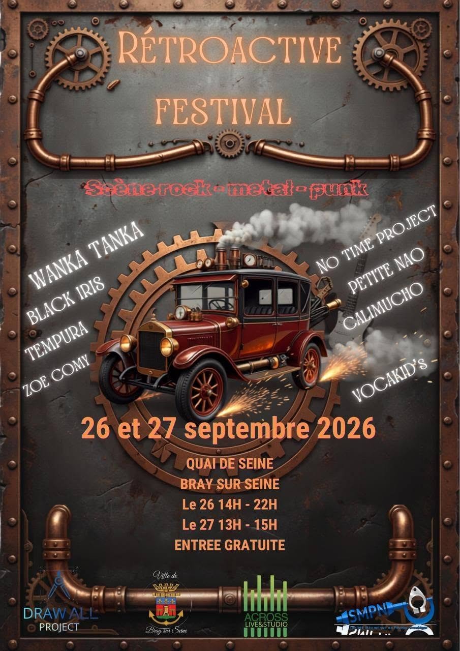 Affiche du Retroactive Festival