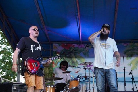 Nico en concert au Parc en Fête de Nangis